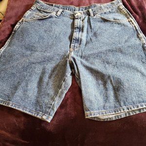 WRANGLER Hero Originals Medium Dark Wash Vintage Fit Jean Shorts